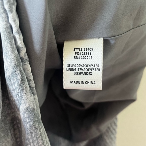 Anthropologie | Skies Are Blue Pleated Side Slit Snake Print Skirt - Picture 7 of 12